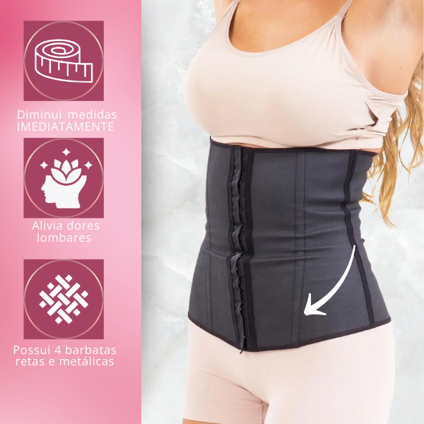Cinta Modeladora Esbelt Rf 404 Abdominal Redutora de medias