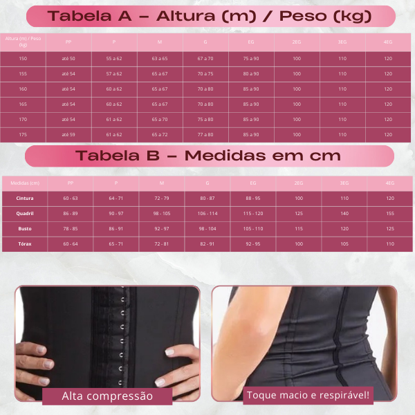 Cinta Modeladora Esbelt Rf 404 Abdominal Redutora de medias