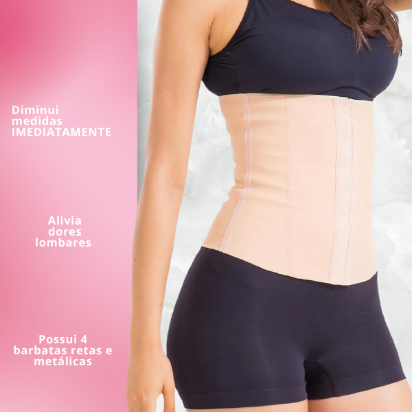 Cinta Modeladora Esbelt Rf 404 Abdominal Redutora de medias