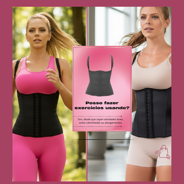 Cinta Modeladora Abdominal Esbelt Redutora de Medidas Ref,431