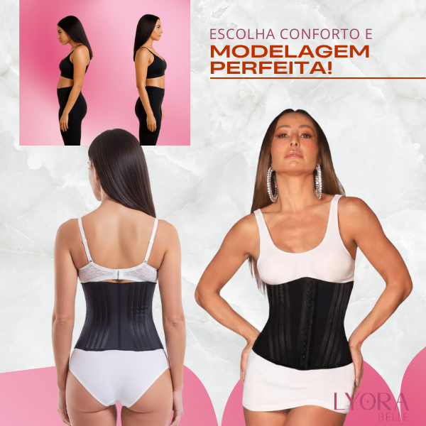 Cinta Modeladora Sabrina Sato 16 Barbatanas Alta Compressão Ref. B16