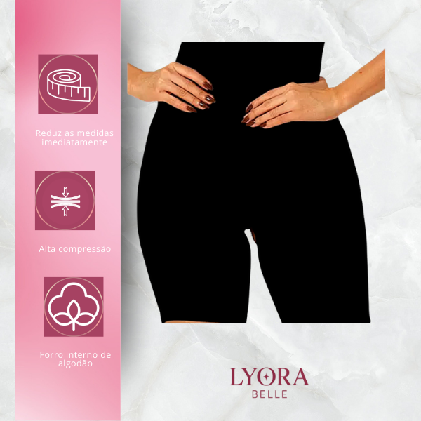 Bermuda Shorts Modeladora feminina Slim Redutor de medidas R17