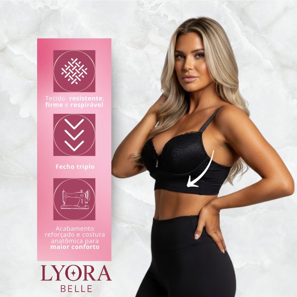 Kit 3 Sutiã Reforçado Plus Size Três Fechos Com Renda Alta Sustentação Com Bojo Confortável