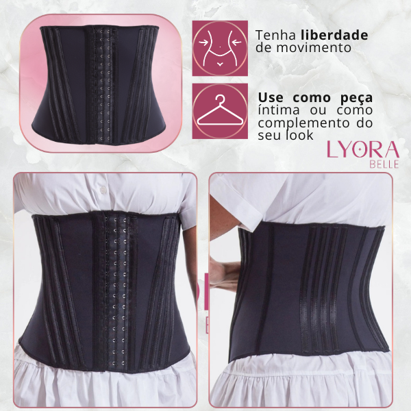 Cinta Modeladora Sabrina Sato 16 Barbatanas Alta Compressão Ref. B16