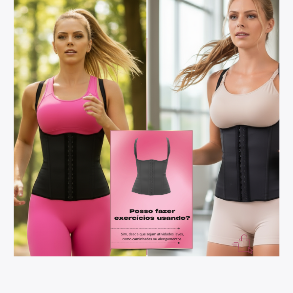 Cinta Modeladora Abdominal Esbelt Redutora de Medidas Ref,431