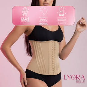 Cinta Modeladora Sabrina Sato 16 Barbatanas Alta Compressão Ref. B16