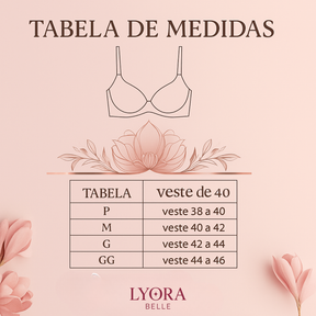 KIt 2 Sutiã Reforçado Ajustável  Com Renda Fecho Triplo Alça Larga  Com Bojo Confortável