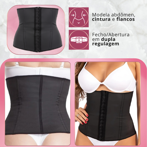 Cinta Modeladora Esbelt Rf 404 Abdominal Redutora de medias