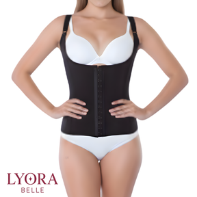 Cinta Modeladora Feminina Redutora Abdome 12 Barbatanas Pós Parto Princesa Catarina