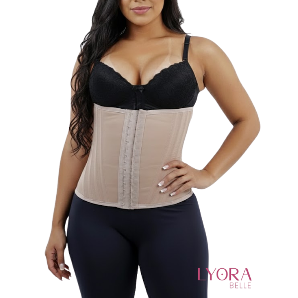 Redutor Abdominal Alta Compressão Pôs Parto  Cirúrgico Reduz Barriga Princesa Catarina