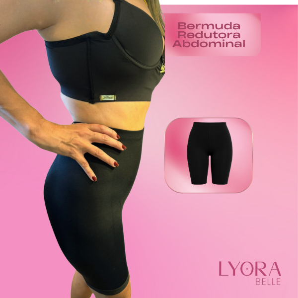 Bermuda Shorts Modeladora feminina Slim Redutor de medidas R17