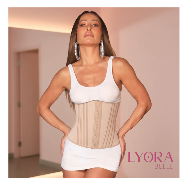 Cinta Modeladora Sabrina Sato 16 Barbatanas Alta Compressão Ref. B16