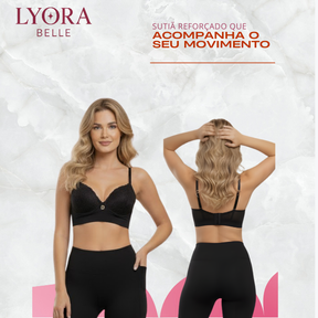 Sutiã Reforçado Ajustavel Plus Size C/ Renda Triplo Fecho Alta Sustentação com bojo