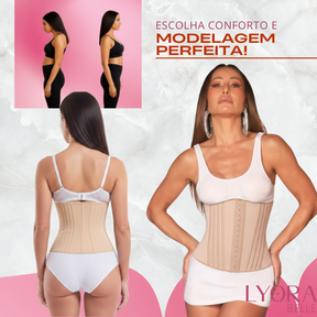 Cinta Modeladora Sabrina Sato 16 Barbatanas Alta Compressão Ref. B16