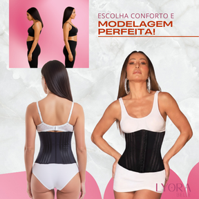 Cinta Modeladora Sabrina Sato 16 Barbatanas Alta Compressão Ref. B16