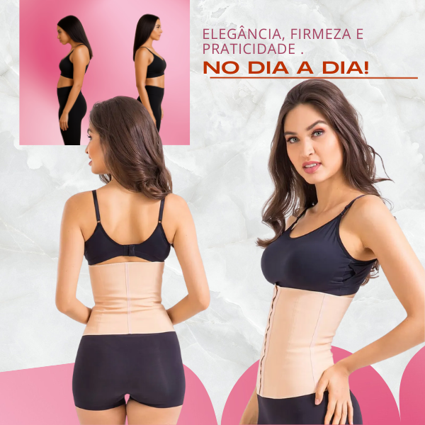 Cinta Modeladora Esbelt Rf 404 Abdominal Redutora de medias