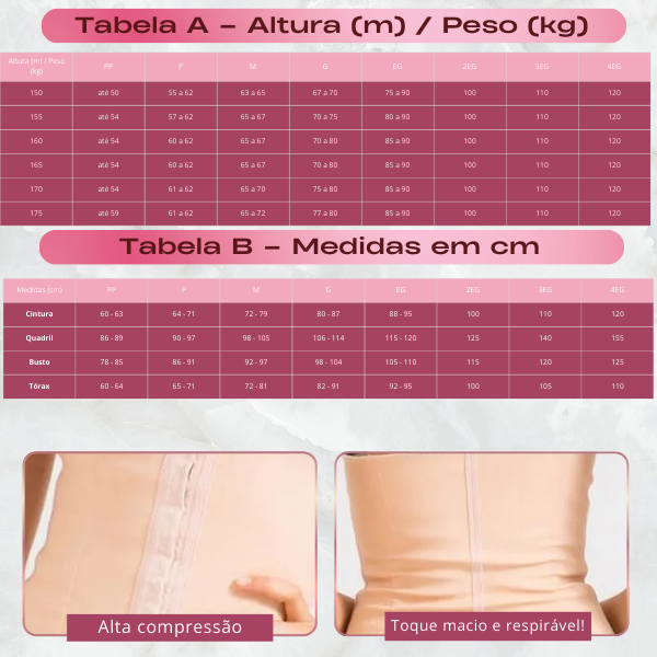 Cinta Modeladora Esbelt Rf 404 Abdominal Redutora de medias