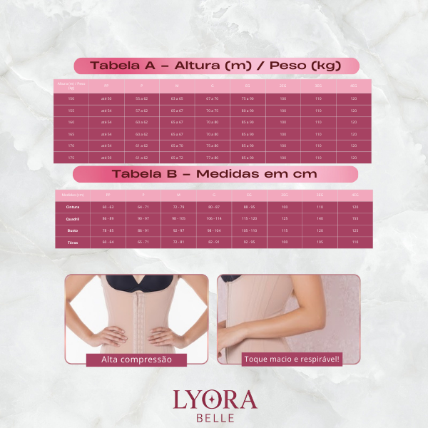 Cinta Modeladora Feminina Redutora Abdome 12 Barbatanas Pós Parto Princesa Catarina