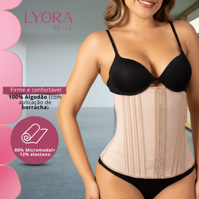 Cinta Modeladora Sabrina Sato 16 Barbatanas Alta Compressão Ref. B16