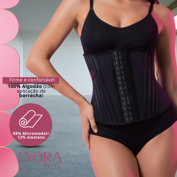 Cinta Modeladora Sabrina Sato 16 Barbatanas Alta Compressão Ref. B16