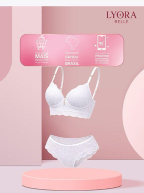 Conjunto Lizili Calcinha E Sutia Premium Sexy Feminino 983